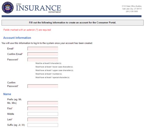 utah insurance department complaint